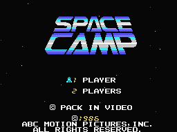 Space Camp Title Screen